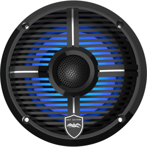 REVO 6-XW-B Black Closed XW Grille 6.5” Coaxial Speakers (pair)