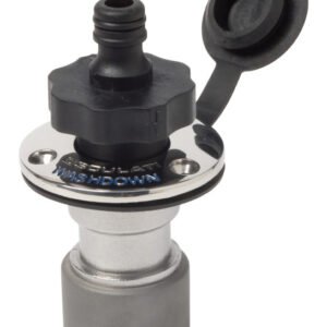Bayonet flush fitting for washdown