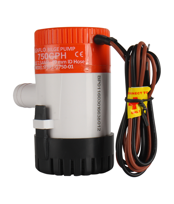 Model -SFBP2-G750-01 -01 Series 750GPH Seaflo Bilge Pump