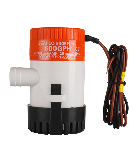 Model -SFBP2-G500-01 -01 Series 500GPH Seaflo Bilge Pump